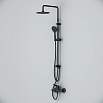 Душевой набор Am.Pm Х-Joy F42885A24, 2в1 черный матовый