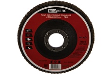 Круг лепестковый торцевой (115х22.23 мм; Р80) Redverg 6624171
