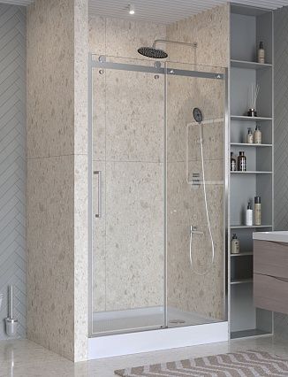 Душевая дверь BelBagno MARINO-2-BF-1-120-C-CR 120x195 прозрачная, хром