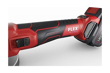Аккумуляторная угловая шлифовальная машина Flex LBE 125 18.0-EC 499293