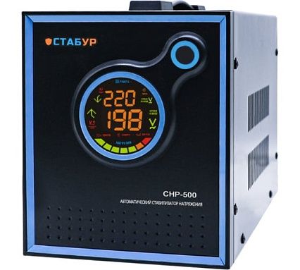Релейный однофазный стабилизатор напряжения Промсвязь СТАБУР СНР-500 STBSNR500