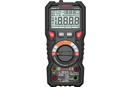 Профессиональный цифровой мультиметр iCartool CATIII 1000V, СATIV 600V, TrueRMS, AC/DC IC-M120