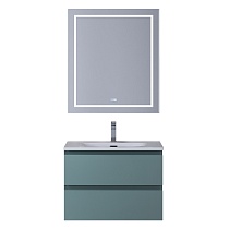 Тумба с раковиной BelBagno Kraft 70 см эмаль, Голубой матовый
