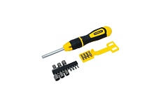Отвертка с храповым механизмом в комплекте с 20-тью вставками Stanley Multibit STHT0-62574 0-62-574