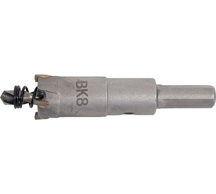 Коронка по металлу 18 мм с пластинами ВК8 WOLFSTAR cw00005