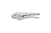 Зажимные клещи Knipex KN-4004250