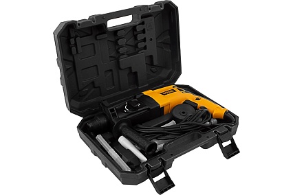 Электрический перфоратор Denzel rhh-800-26, sds-plus, 800 вт, 3 дж, 3 плюс 1 режим 26607