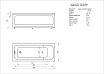 Акриловая ванна Aquatek Мия 100x70 см MIY100-0000001