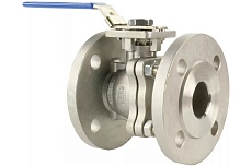 Шаровый кран DN.ru КШФП.316.200 Ду40 Ру40 с ISO-фланцем и рукояткой D160-04867