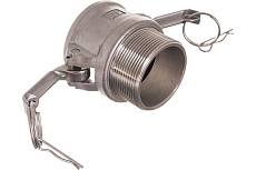 Камлок тип B (розетка; наружная резьба BSP; 50 мм-2&quot;; нержавеющая сталь) TITAN LOCK TL200BSS