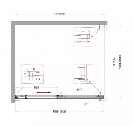 Душевой уголок BelBagno SOFT_CLOSE-1-AH-1-120/100-C-Cr 120x100 прозрачный, хром Душевой уголок BelBagno SOFT_CLOSE-1-AH-1-120/100-C-Cr 120x100 прозрачный, хром