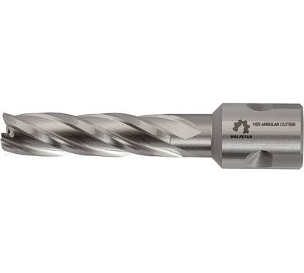 Сверло корончатое по металлу Р6М5/М2 12x55 мм WOLFSTAR cw00078