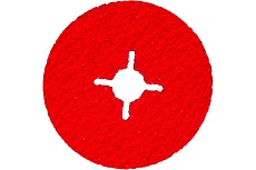 Фибровый шлифовальный круг CR5229 125x22 мм, керамика, Р36, 10 шт Interflex 3024362501-10