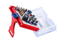Набор вставок бит 1/4, TORX, HEX, PZ, PH, SLOT, 20 предметов Мастак 058-10020C