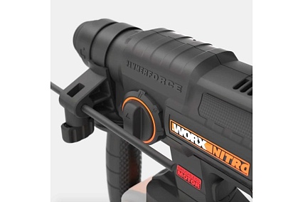 Аккумуляторный бесщеточный перфоратор Worx 20В, 4Ач x1, ЗУ 2А, кейс WX381