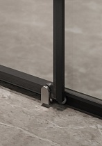 Душевая дверь Timo TD-120/03F-6 120x195 матовое, черный