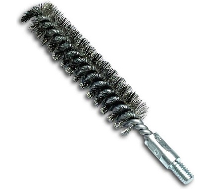 Щетка ерш Lessmann Д18x80x115мм М6, ROF 0,15мм 500518