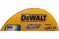 Круг отрезной, быстр рез,125x22.2x1 мм,тип 4 DeWalt DT43902