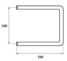 Полотенцесушитель водяной Point PN35555 50x50 хром