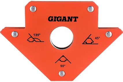 Угольник магнитный стрелка 50LBS (45, 90, 135 град; усилие 23 кг) Gigant G-0513