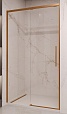 Душевая дверь Vincea Стелла (Stella) VDS-1ST120CLBC 120x200 брашированная медь, прозрачная