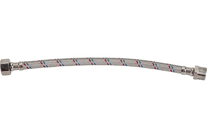 Гибкая подводка для воды (30 см; 1/2"; гайка-штуцер) Valtec VTf.002.IS.0404030