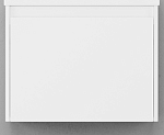 Тумба под раковину Velvex Klaufs 60 см подвесная, 1 ящик, белый глянец tpKLA.60.1Y-616.216