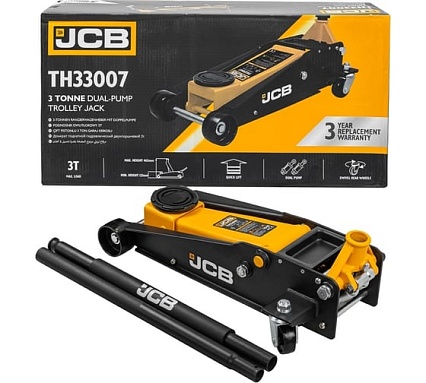 Подкатной гидравлический домкрат JCB 3 т, 133-465 мм JCB-TH33007(56951)