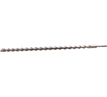 Бур по бетону, двойная спираль, Cobalt W-tip (22x600 мм; SDS PLUS) Denzel 705055