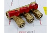 Коллектор для м/п труб 3/4x3/4x16x3 вых с кранами PROFLINE УТ-00036225