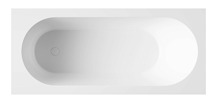 Ванна из искусственного камня Vincea Солид Серфейс (Solid Surface) VBT-8SB1-1500 белая матовая 150х75 см
