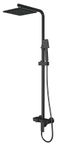 Душевая стойка D&K Berlin Technische DA1433725A02 матовый черный
