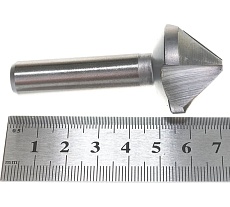 Зенкер конический 3-х канавочный (30х71 мм; хвостовик 12 мм; HSS) Bucovice Tools 741300