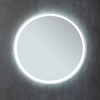 Зеркало Aquanet Арт 90x90 см с подсветкой RGB 00334547