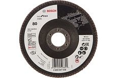 Круг лепестковый Best for Inox для УШМ (125х22,2 мм; К80) Bosch 2608607640