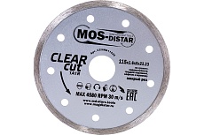 Круг алмазный 1A1R Clear Cut Чистый рез (115х1.6х5х22.23 мм) МОS-DISTAR CC5MD11522
