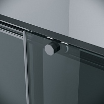 Душевая дверь Grossman Style 100x195 тонированное, черный матовый 100.K33.05.100.21.10