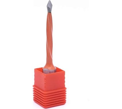 Сверло присадочное сквозное усиленное KJ2-V80201L (5х70 мм; хв-к 10 мм; левое вращение) МНОГОФРЕЗ 6623