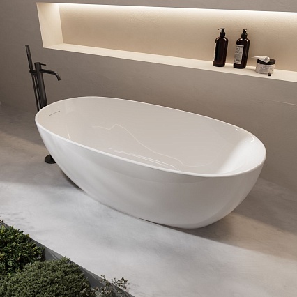 Акриловая ванна Vincea VBT-601-1600 160x85 белый