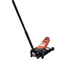 Подкатной домкрат Ермак 3 тонны, низкий профиль, 75-515 мм, Profi 742-002