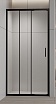 Душевая дверь Vincea Альфа (Alpha) VDS3-3AL900CLB 90x195 черный, прозрачная