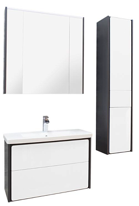 Мебель для ванной Roca Ronda 70 см белый глянец/антрацит