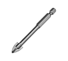 Сверло по стеклу и керамике CROSS (10х88 мм; HEX; 4 грани) под шуруповерт NOVOCRAFT CXCR1088