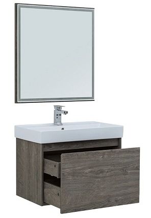 Мебель для ванной Aquanet Nova Lite 75 см, 1 ящик