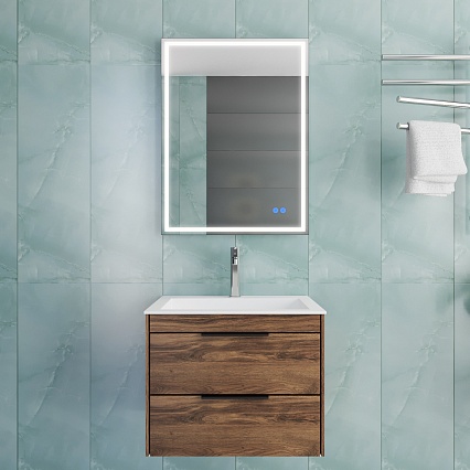 Мебель для ванной Vincea Chiara 2D 60 см C.Oak