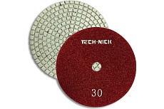 Круг алмазный гибкий шлифовальный АГШК WHITE NEW (100x2.5 мм; Р30) TECH-NICK 128.120.6741