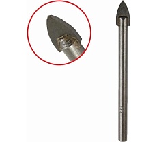 Сверло по плитке и стеклу Flex 202-406 DR GL (10х80 мм) Hammer 30822