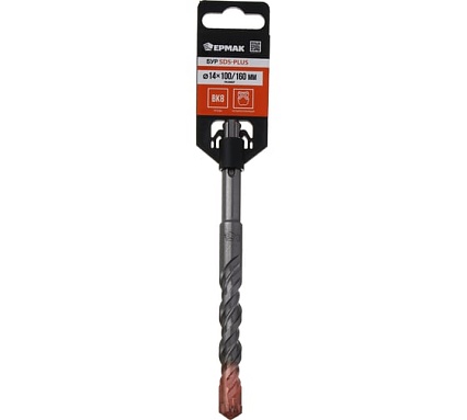 Бур 4-х гранный Ермак SDS-plus 14x100/160 мм 654-177