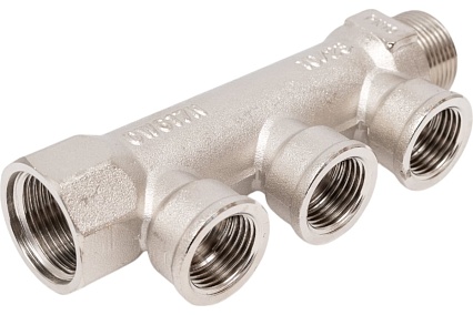 Коллектор Valtec 3 выхода х 3/4х 1/2 ВР VTc.550.N.0503 62029