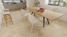 Ламинат Alpine Floor Herringbone 12 Дуб Эльба 600x100x12 мм, LF105-4A